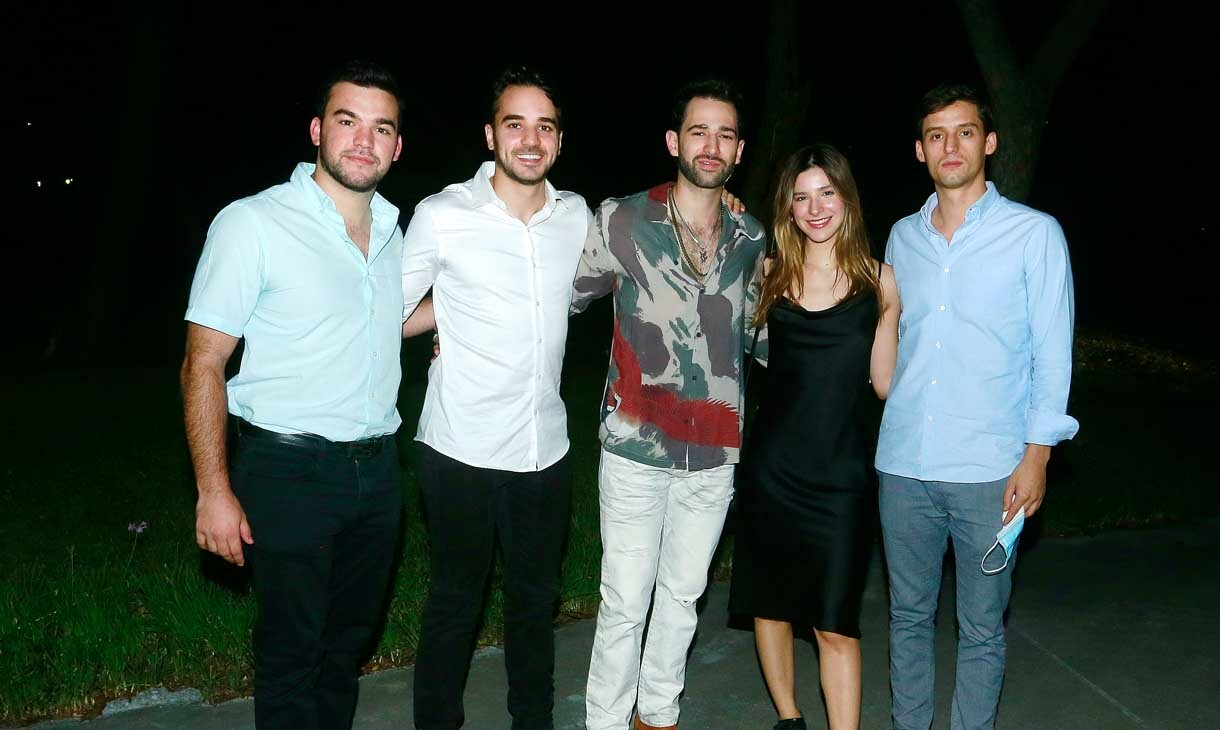 Mando Guerra, Santiago Argüelles, Mando, Ana Paulina Carrillo y José Manuel Ruíz