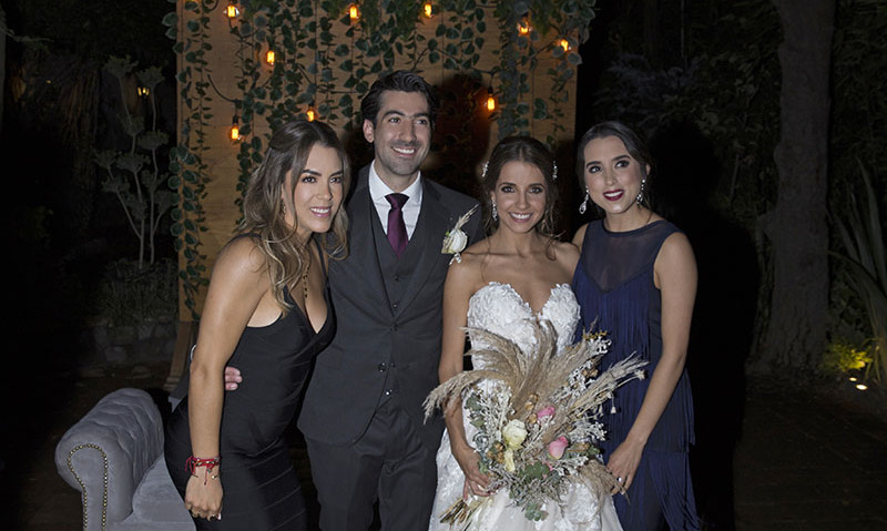Ana Paola Guzmán, Hugo Martínez, Dani Bello y Marifer Guzmán