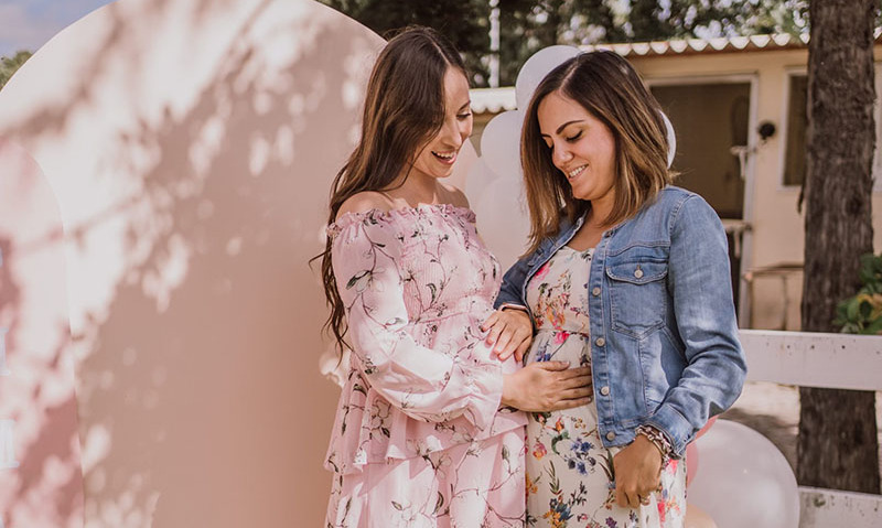 Paty Gómez y Lorena López