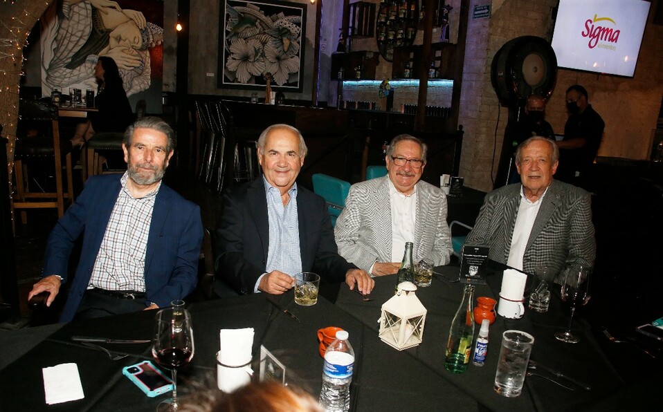 Germán Villarreal, Fernando Reyes, Gerardo Ayala y Manuel De la Maza / Foto: Antonio Mireles