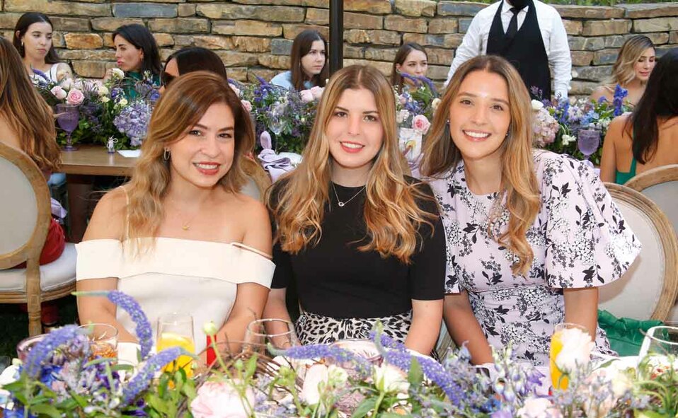 Idalaia Garza, Gaby Clariond y Renata Miramontes / Fotos: Antonio Mirales
