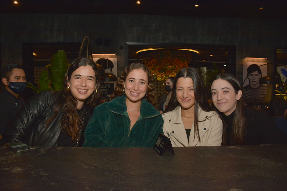 Isabella Arámbula, Janell Fajer, Sofía García y Valeria Casas