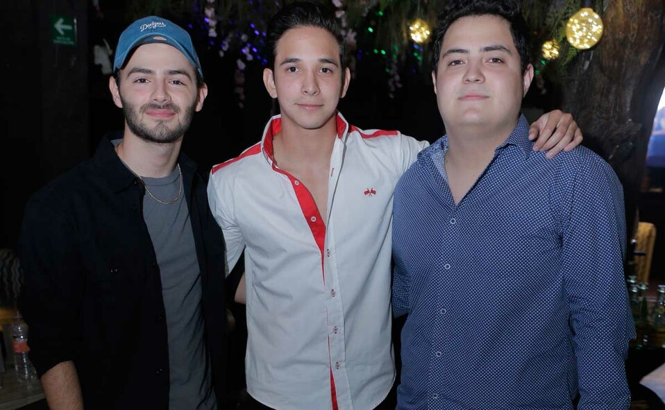 Juan Pablo Rodríguez, Max Arteaga y Alejandro Ortiz / Fotos: Daniel Saldívar