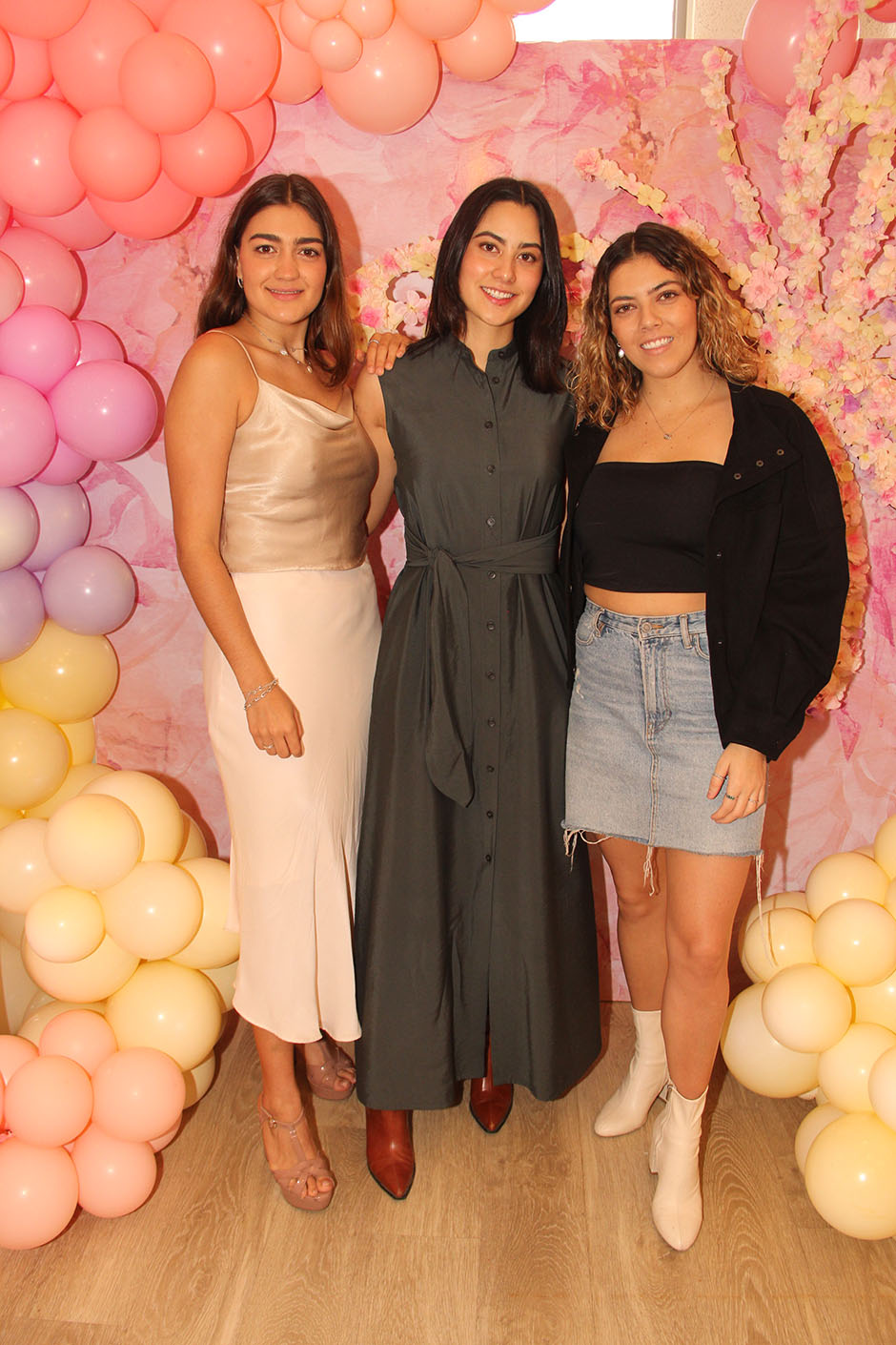 Karla Ibarra, Andrea Gastélum y Ana Jiménez Muro