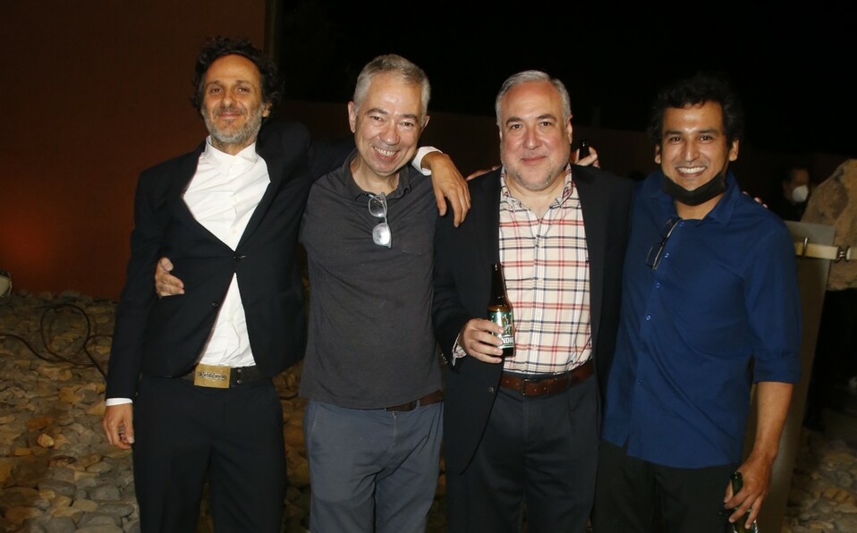 Miguel Calderón, Juan Rodrigo  Llaguno, Luis Quiroz e Ismael Merla / Foto: Antonio Mireles