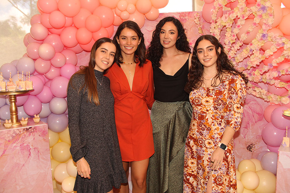 Paty Barragán, Andrea Estavilla, Michelle Lozano y Michelle Milanés