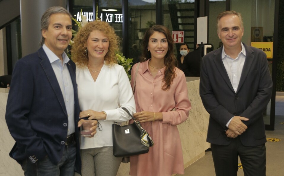 Rodolfo Vázquez, Claudia Vázquez, Gabriela Vázquez y Álvaro De la Garza / Foto: Daniel Saldívar
