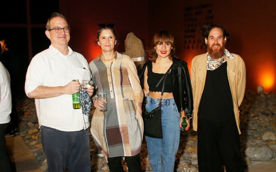Rodrigo Odriozola,  Martha Sánchez, Marcela Viejo y Sol Oosel  / Foto: Antonio Mireles