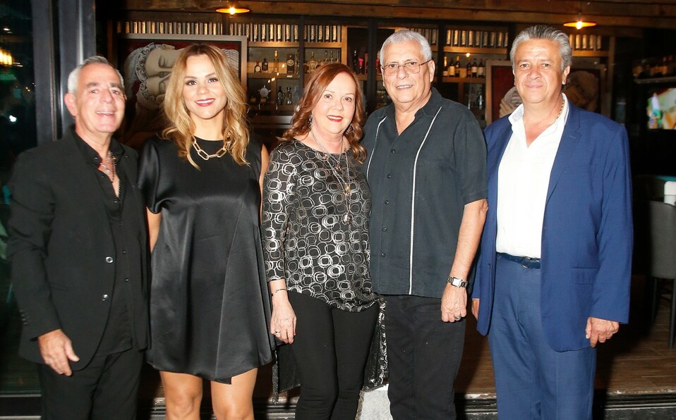 William Marcos, Claudia Gutiérrez, Delia De Alba, José Luis de Alba y  Agustín Suaréz / Foto: Antonio Mireles