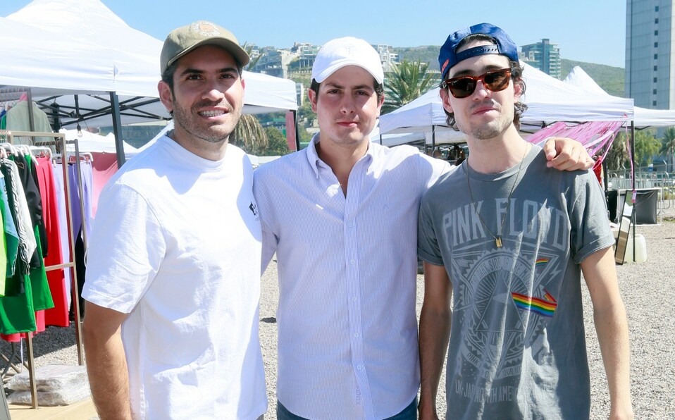 Tavo Fernández, José Vivanco y Juan José Gutiérrez. FOTO: OMAR VALDEZ