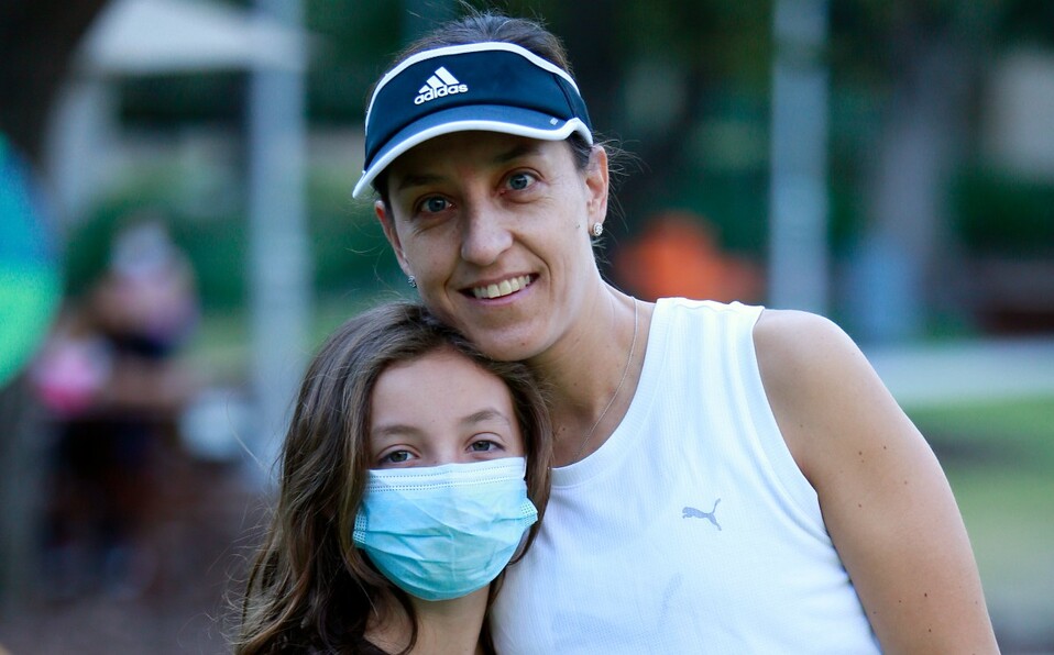 Carlota Fernández y Federica Ruiz. FOTO: OMAR VALDEZ