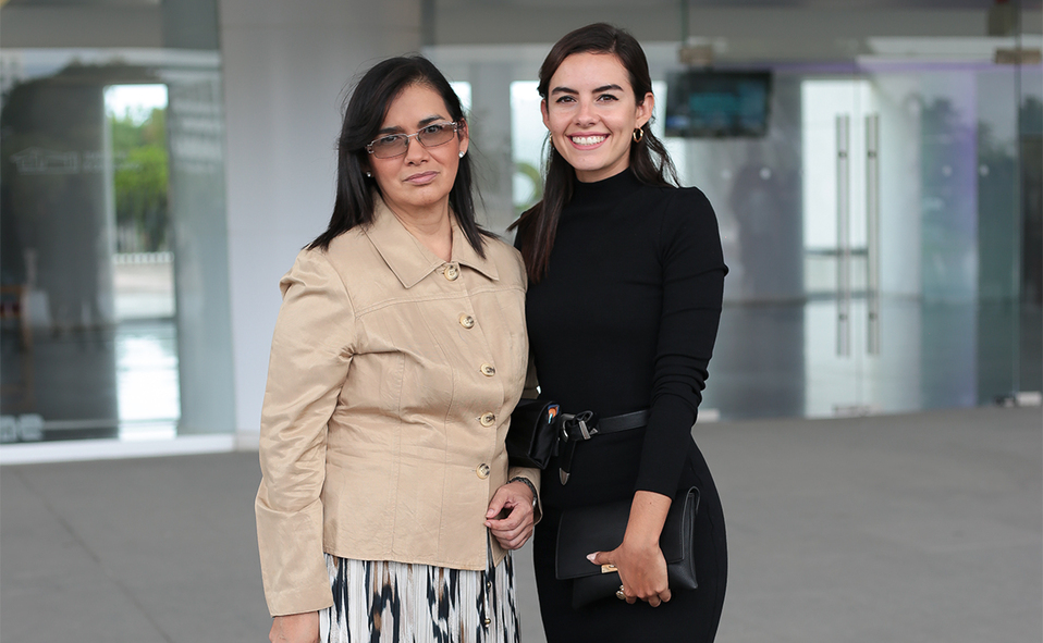 Iliana Contreras y Tatiana Briceño. Foto Aarón Solís