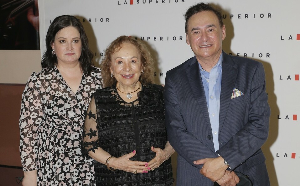 Martha García de Barragán, Aurora Cantú de Cagnasso y José Farías / Foto: Daniel Saldívar