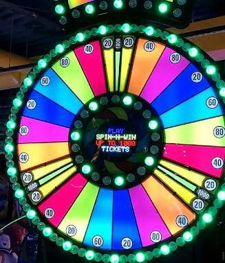 La ruleta de colores es una rueda giratoria compuesta por una serie determinada de variantes cromáticas.