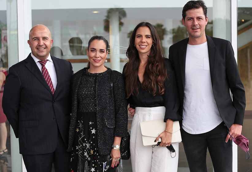 David González, Marissa González, Sofía Piña y Pato Pons. Foto Aarón Solís