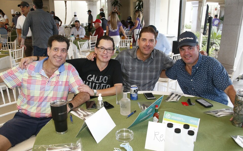 Enrique Yga, Carlos Cordero, Mario Cárdenas y Emilio Barredo / Foto: Antonio Mireles