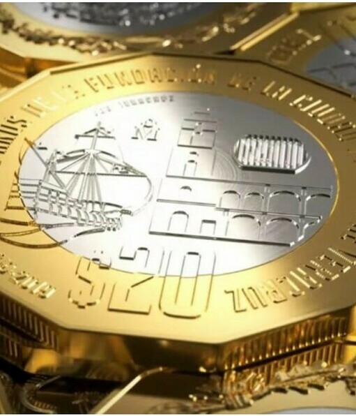 Estas monedas de 20 pesos podrías venderlas a un precio descomunal.