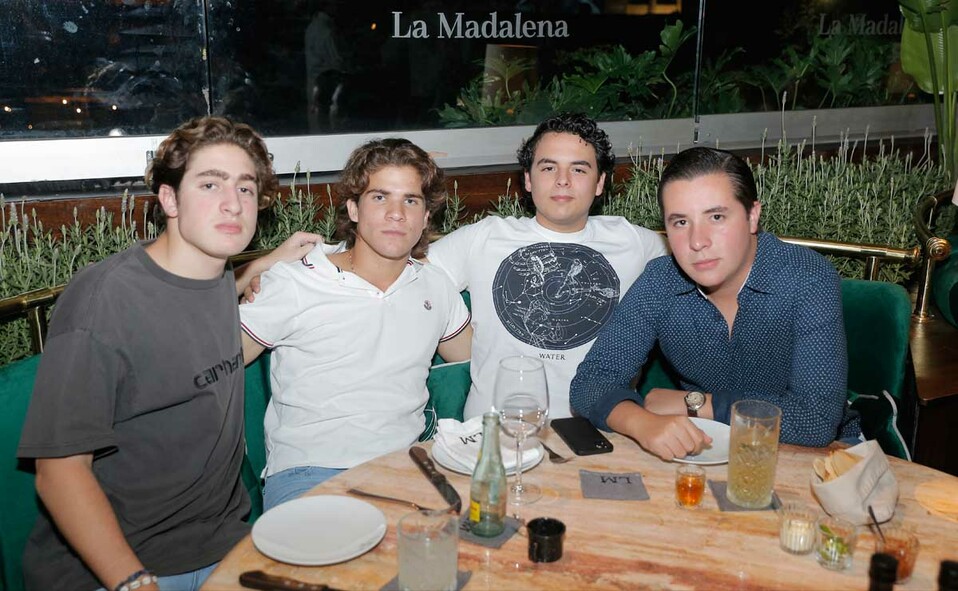 Jesús Acosta, Patricio Moncayo, Leonardo Garza y Andrés Garza Webber / Fotos: Daniel Saldívar