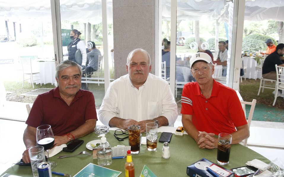 José Flores, Hugo Carrillo y Raúl González / Foto: Antonio Mireles