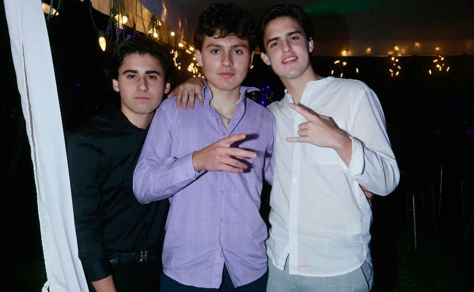 Pepee Ayala, Jorge Ayala  y Santiago Valencia / Fotos: Omar Valdez