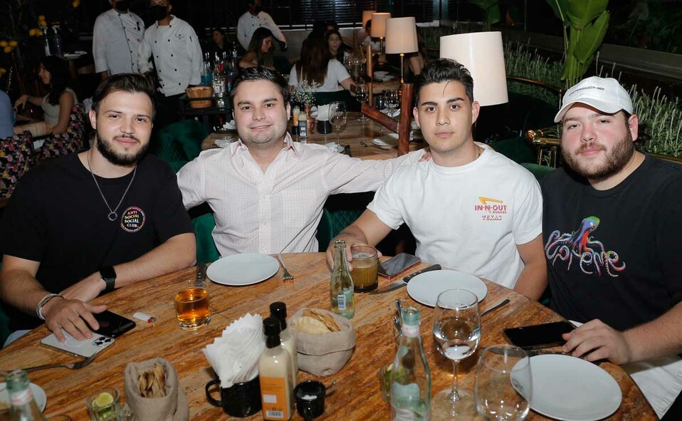 Rafael González, Héctor Villanueva, Jorge García y César Garza / Fotos: Daniel Saldívar