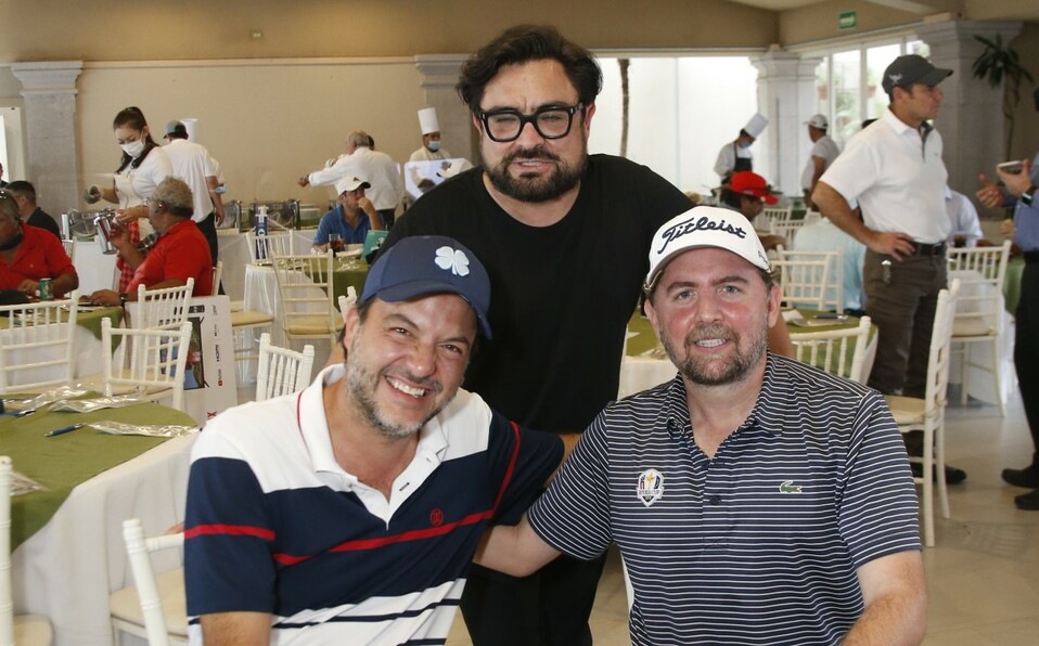 Rodrigo Velázquez, Sergio Gutiérrez y  Patricio Bernardini / Foto: Antonio Mireles
