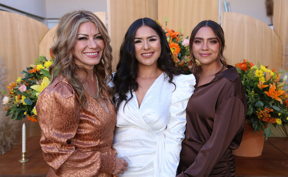 Verónica, Fernanda y Daniela