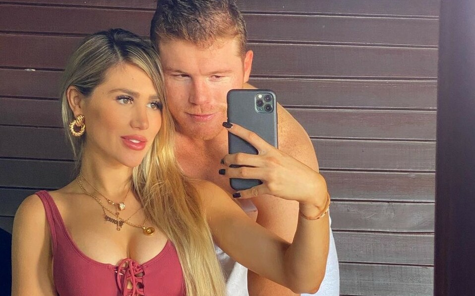 Fernanda Gómez y Saúl 'Canelo' Álvarez  (Foto: Instagram).