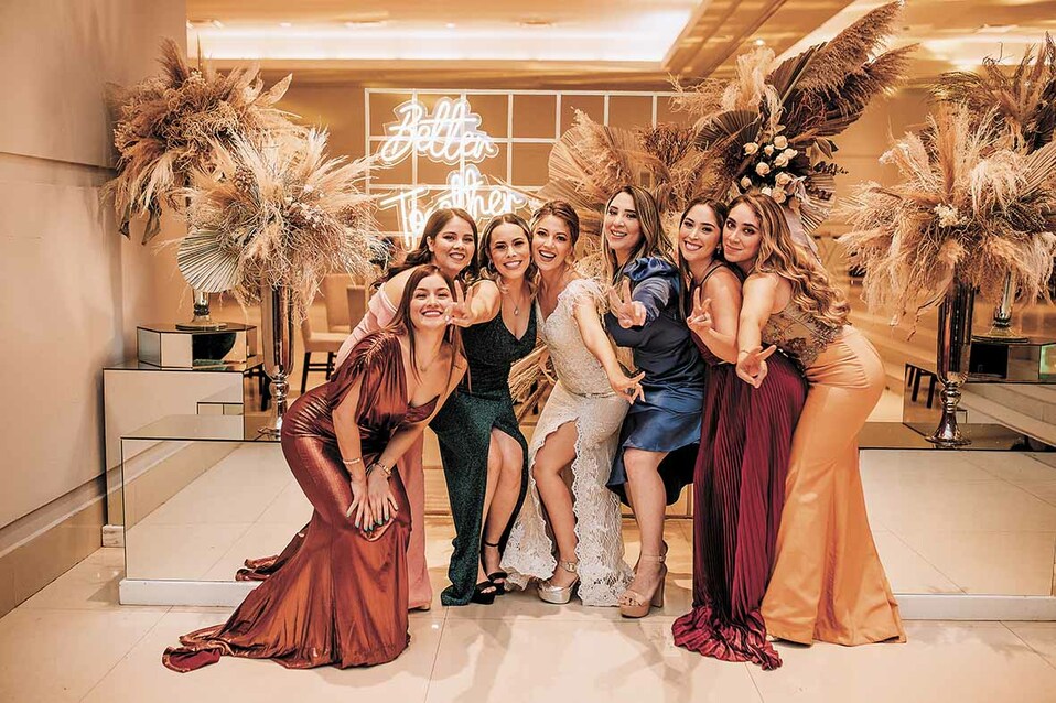 Katia Puga, Adriana Vargas, Cristina Lavin, Mariangela Richo, Fernanda López, Leslie Leal y Carolina Garza / Fotos: Marcela Rendón