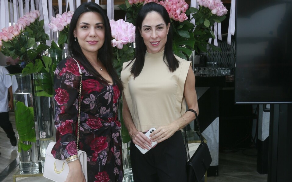 Karla Flores de Cavazos y Brenda Knight. FOTO: OMAR VALDEZ