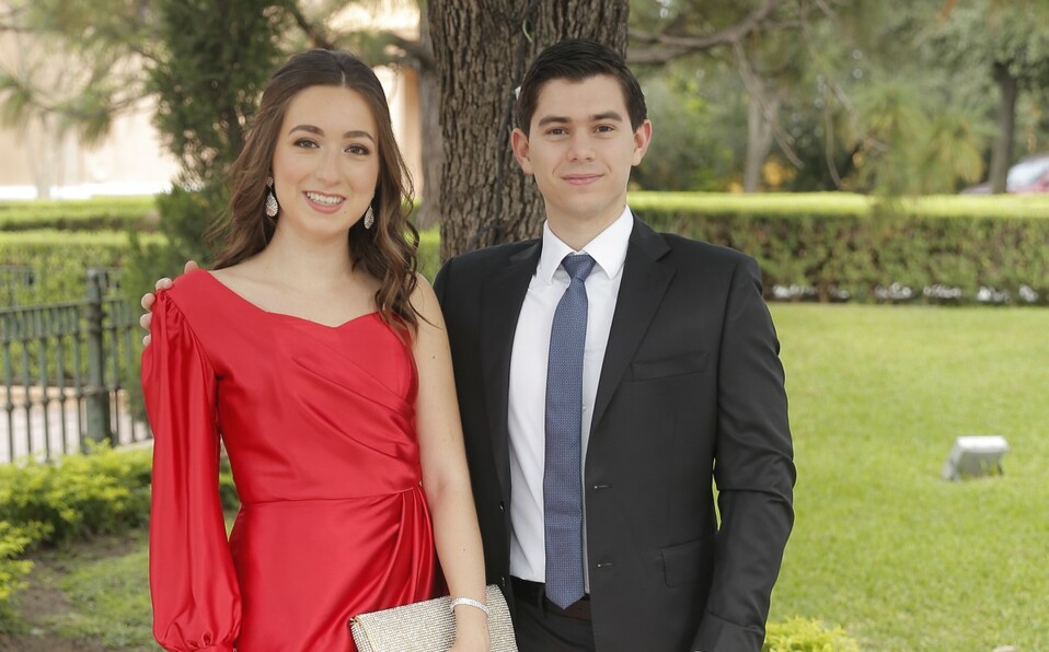 Catalina Guerra y Javier Aldape. FOTO: DANIEL SALDÍVAR