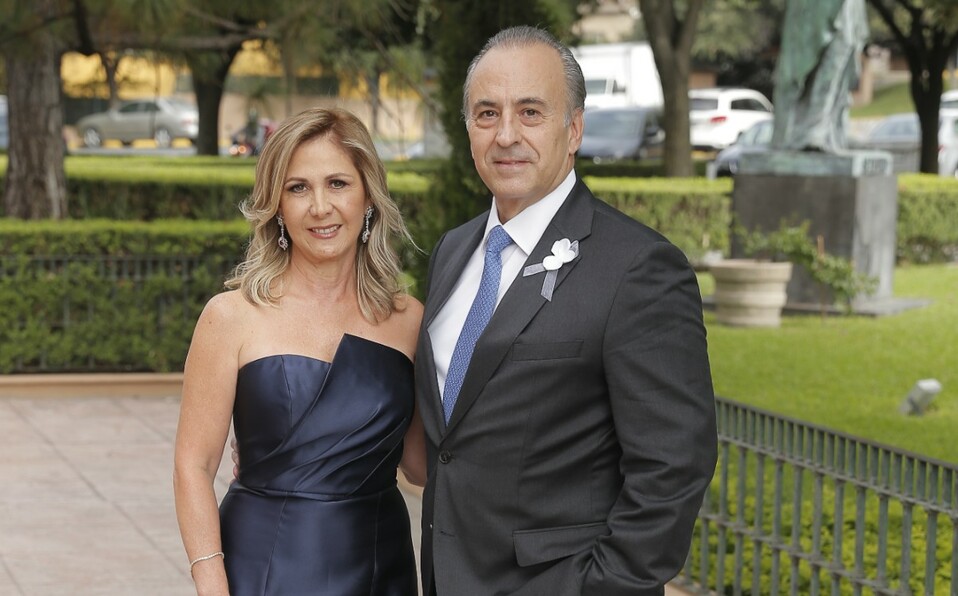 Ana Ritz de Aldape y Jorge Aldape. FOTO: DANIEL SALDÍVAR
