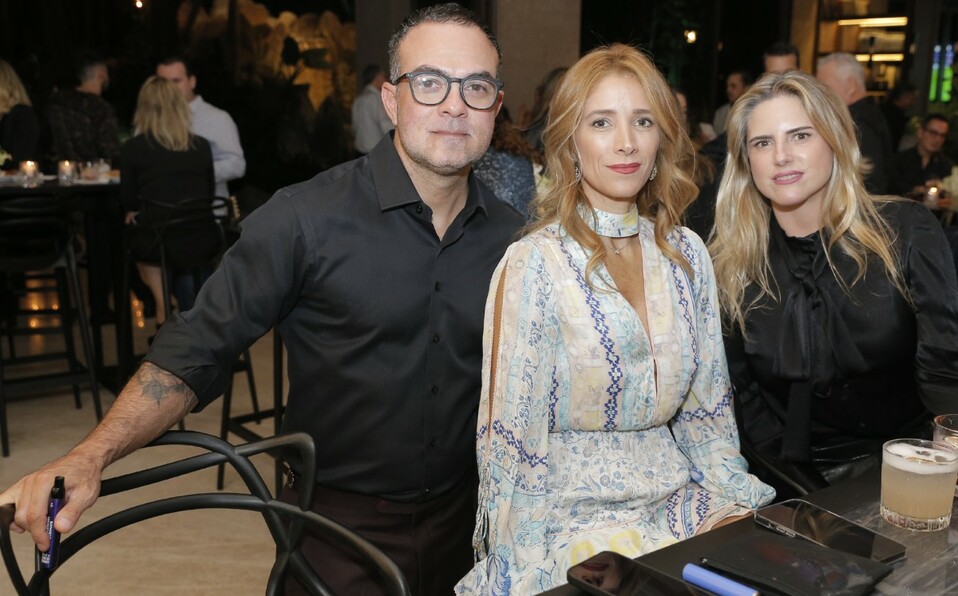 Jaime Villarreal, Georgina Piñeyro y Érika Hinojosa. FOTO: DANIEL SALDÍVAR