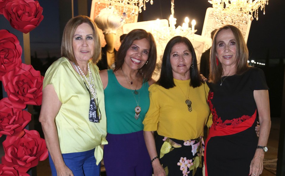 Idaly, Martha, Renata y Carmen