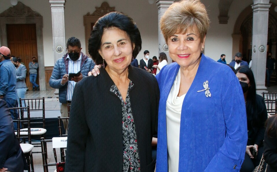 Lolita De la Garza de Benítez y Piri Camargo / Foto: Antonio Mireles