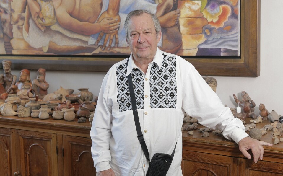 Mauricio Fernández es un gran impulsor del arte. FOTO: DANIEL SALDÍVAR