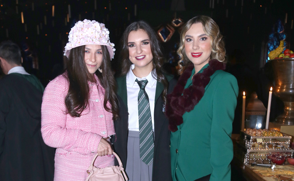 Regina, Fernanda y Valeria
