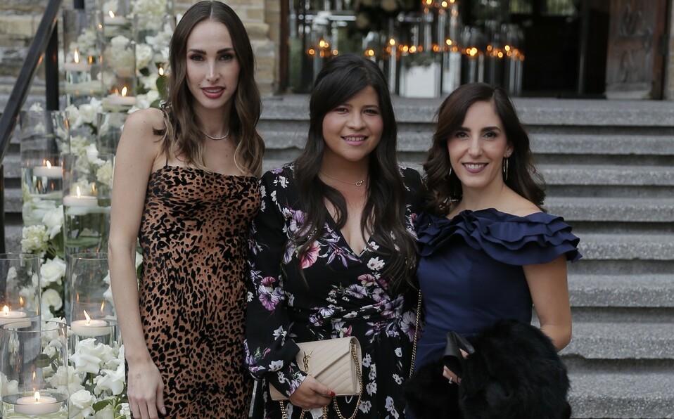 Romina Meyer, Roby Lozano y Karla Salinas. FOTO: DANIEL SALDÍVAR