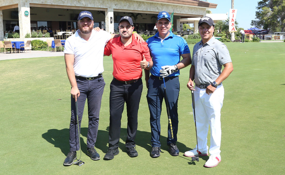 Samuel, Alberto, Sergio y Manuel