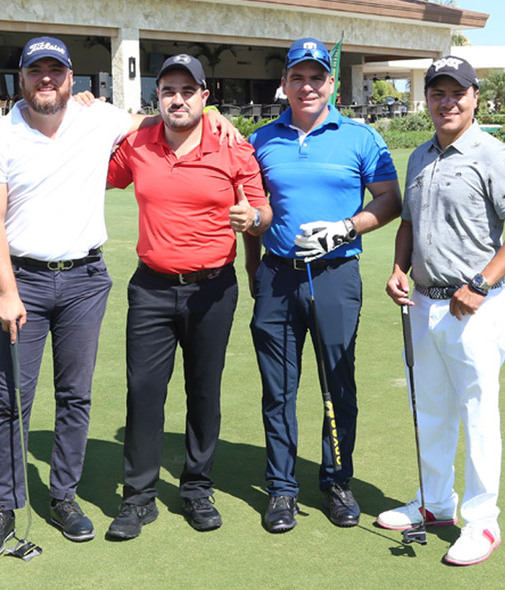Samuel, Alberto, Sergio y Manuel