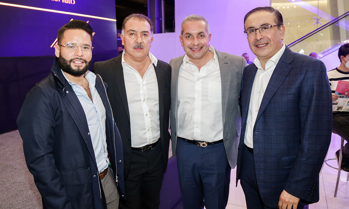 Luis Rivas, Armando Pérez, Sergio Baños y Juan Carlos Martínez