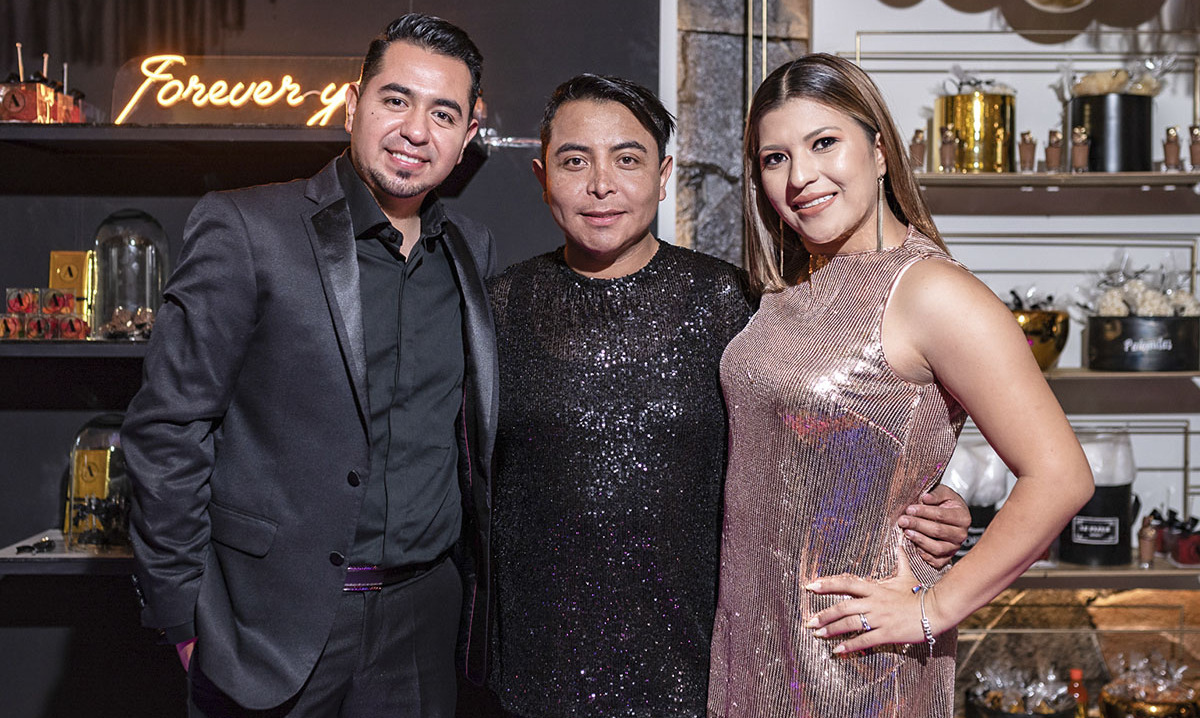 Rafael Escalante, Ángel Arbeu y Anna Villarreal