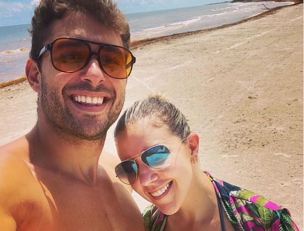 Pablo Castillo y  su hermana Fernanda Castillo