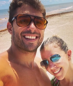 Pablo Castillo y  su hermana Fernanda Castillo