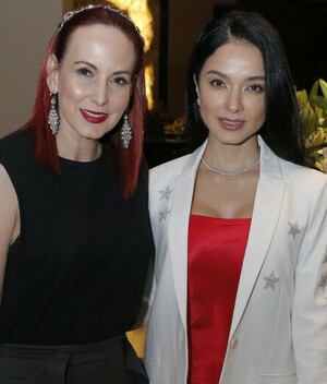 Moni García de Moyeda y  Xiomara Montalvo. FOTO: DANIEL SALDÍVAR