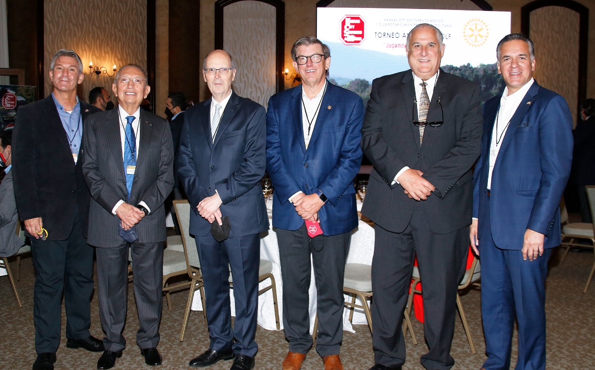 David Eaton, Carlos Sandoval, Felipe Garza Medina, Patrick OffeensMeyer, Alejandro Maiz y Oscar Del Cueto. FOTO: ANTONIO MIRELES