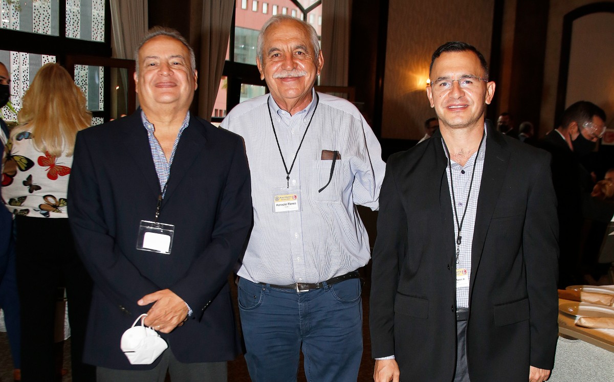 Alonso Alanis, Horacio Flores y Horacio Flores. FOTO: ANTONIO MIRELES