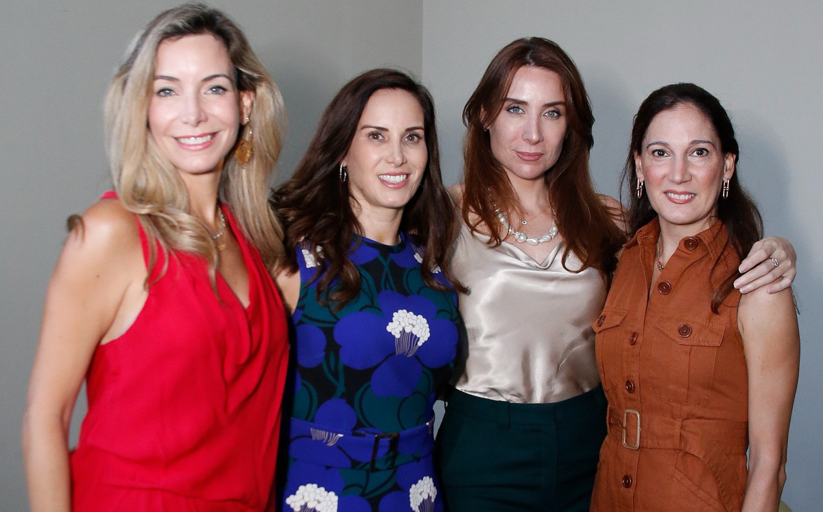 Magala Martínez de Gómez, Claudia Sada de Costa, Roberta Levy. FOTO: OMAR VALDEZ