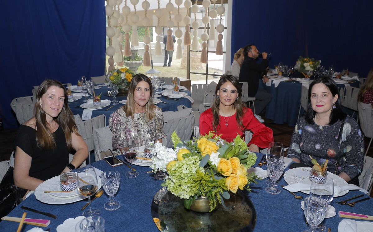 Samantha Mattar, Balbina Lopez de Cadena, Laila Camar de Garza y Marcela Welsch. FOTO: DANIEL SALDÍVAR