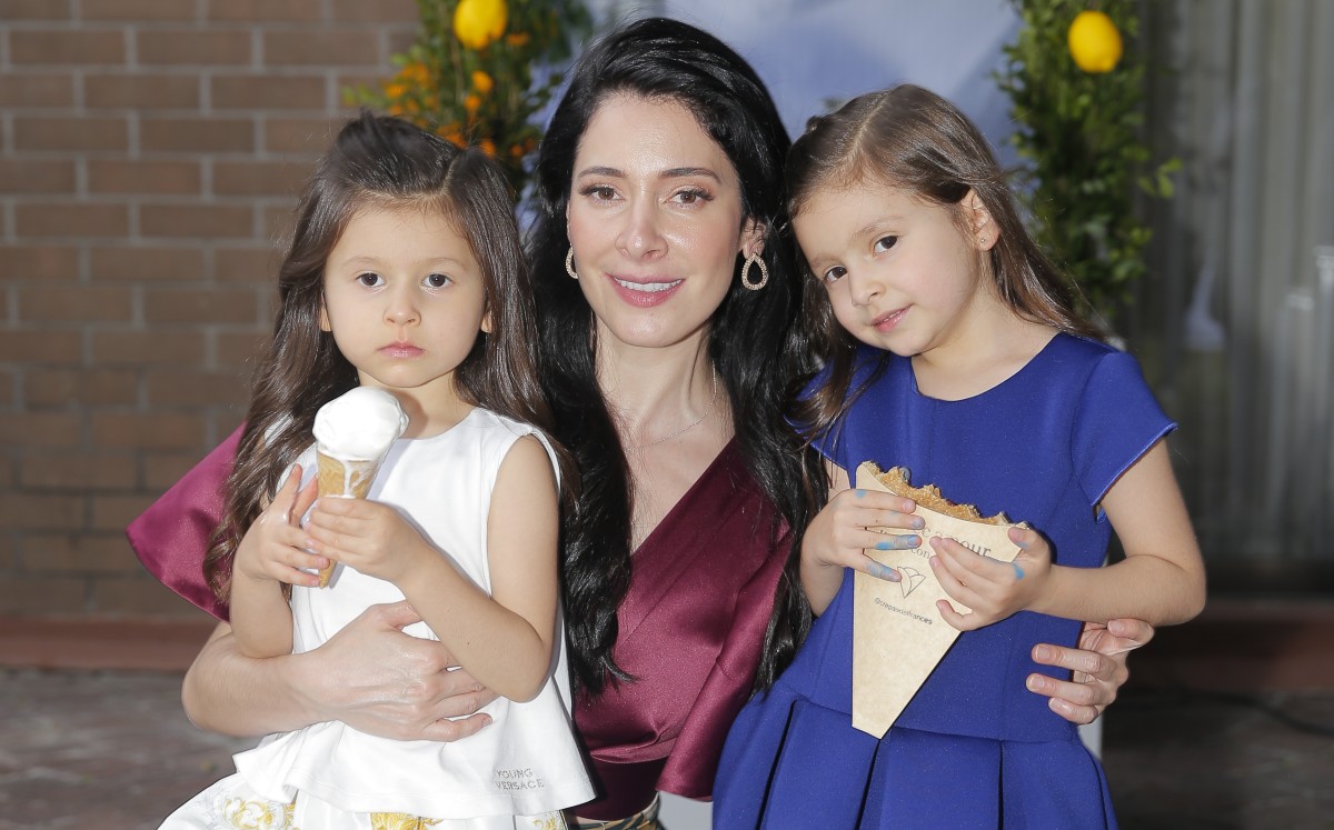 Maria Sofía Baca, Arlen Valdés e Isabella Baca. FOTO: DANIEL SALDÍVAR